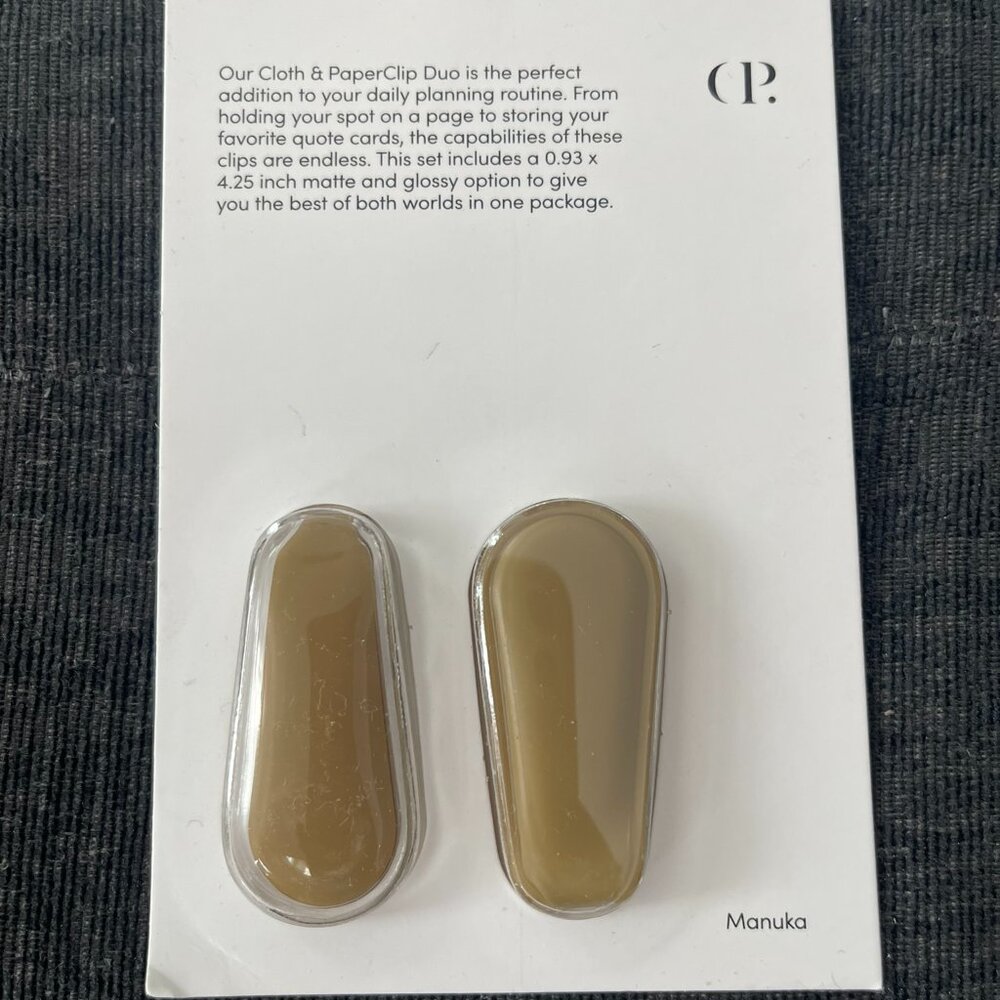 Cloth and Paper - Magnetic Clip Duo